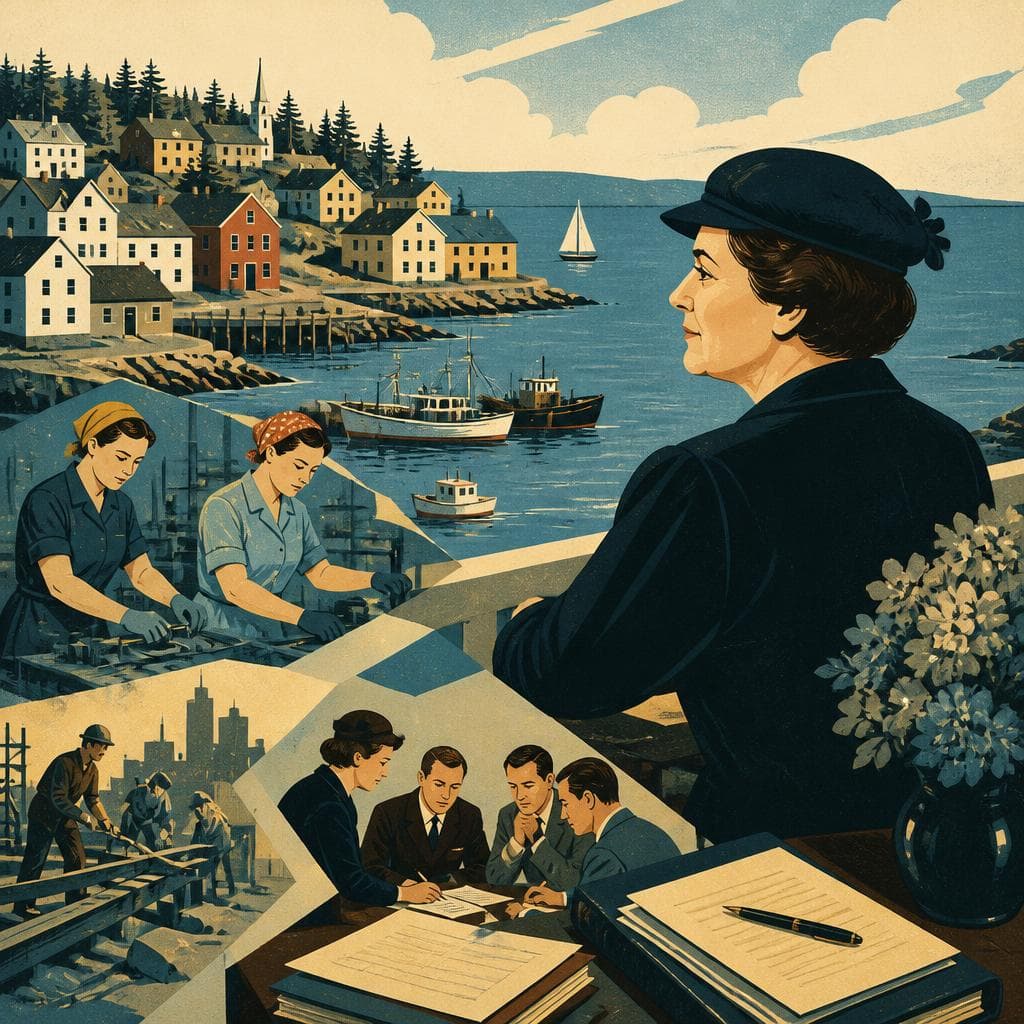 Cover art for Frances Perkins and the Harbor She Kept Returning To