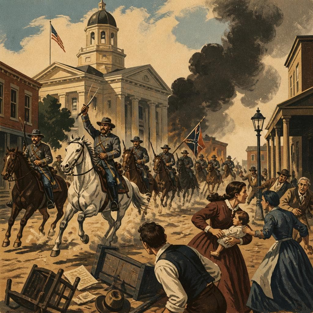 Cover art for When War Rode Into Springfield