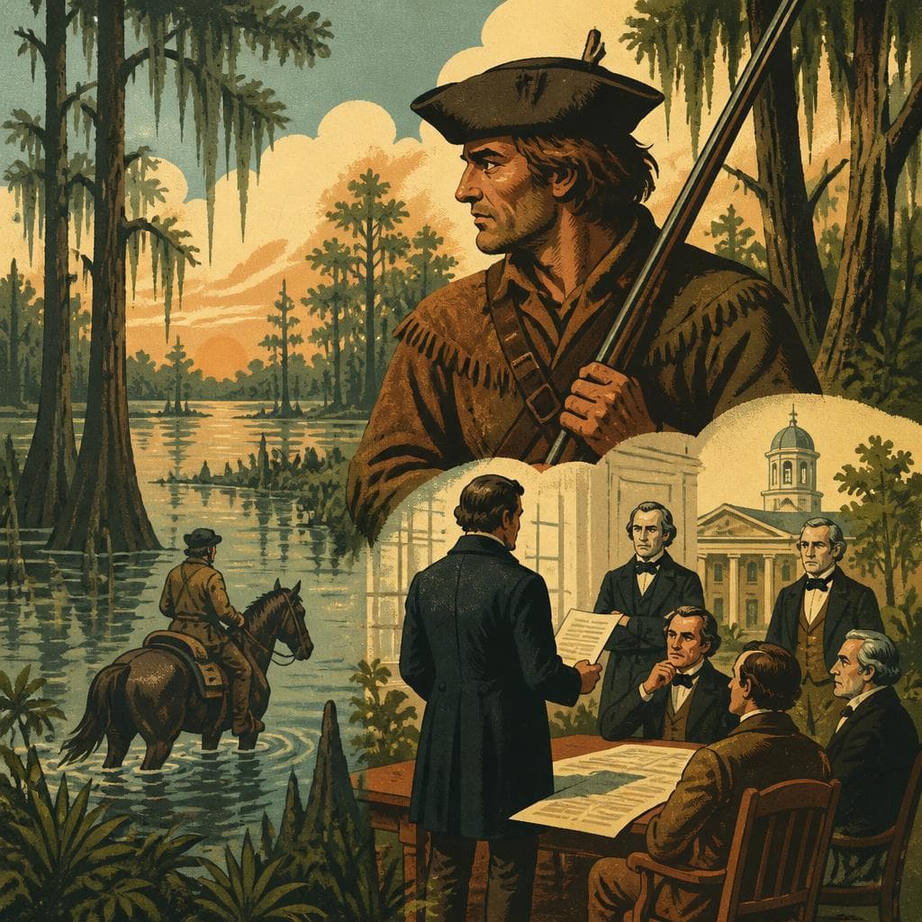Cover art for A Swamp Fox Name in East Texas