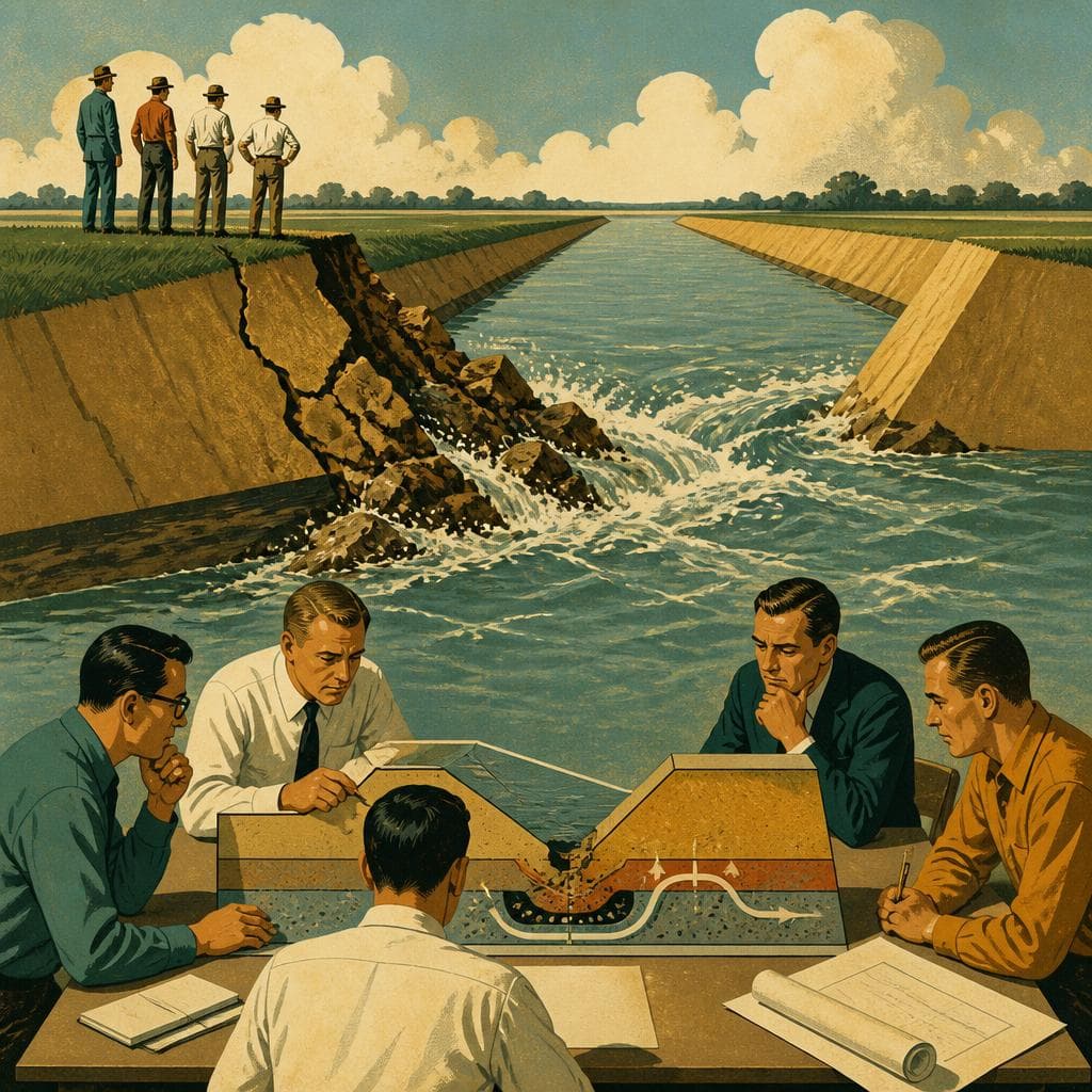 Cover art for The Wall That Failed Before the Water Topped It