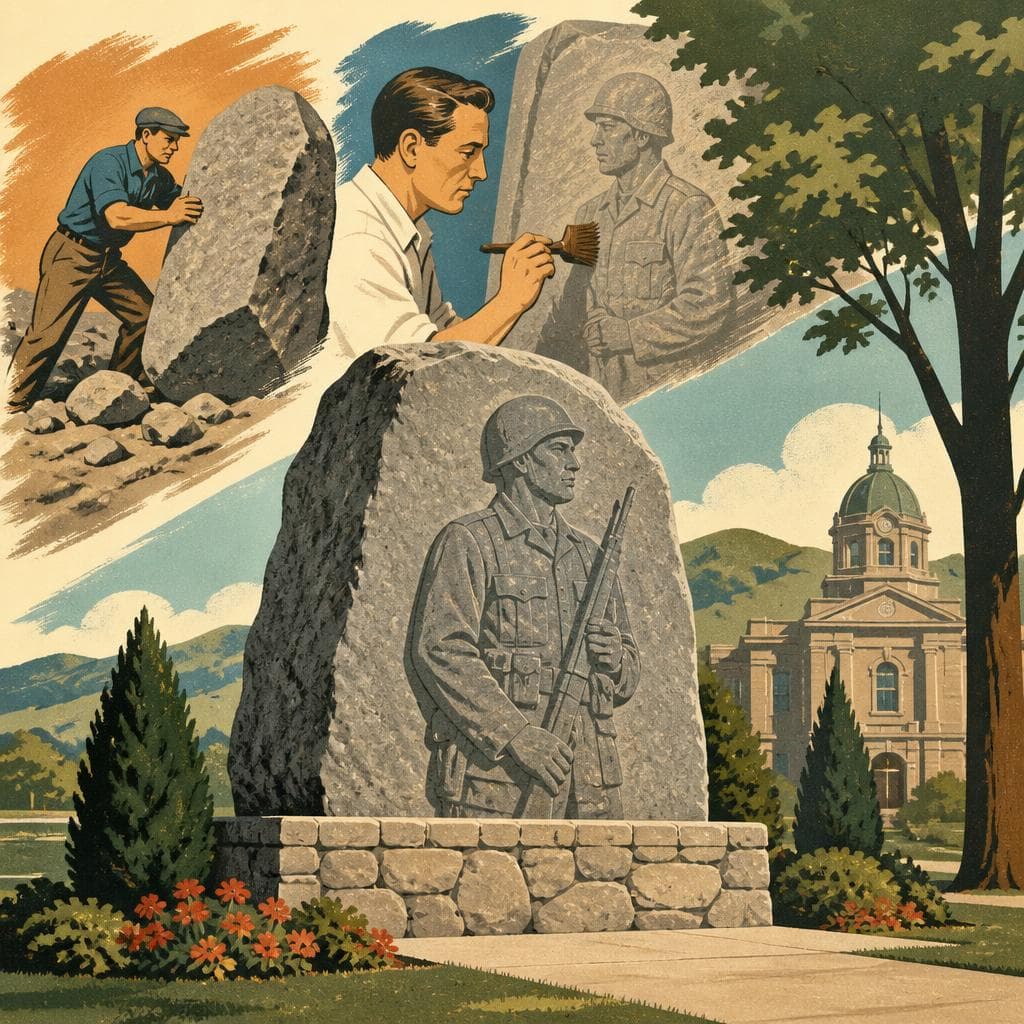 Cover art for A Boulder, a Brush, and Taylor County’s Tribute