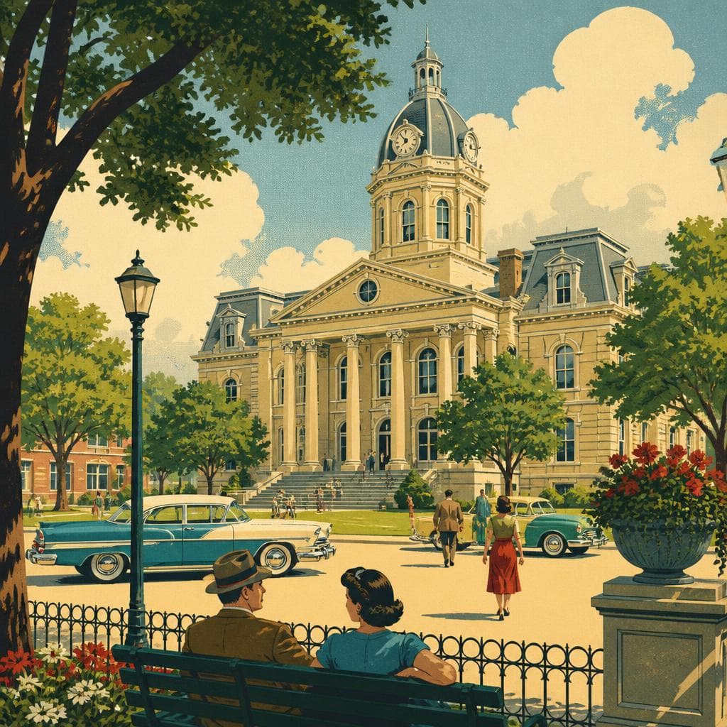 Cover art for The Courthouse That Taught a Square to Swagger