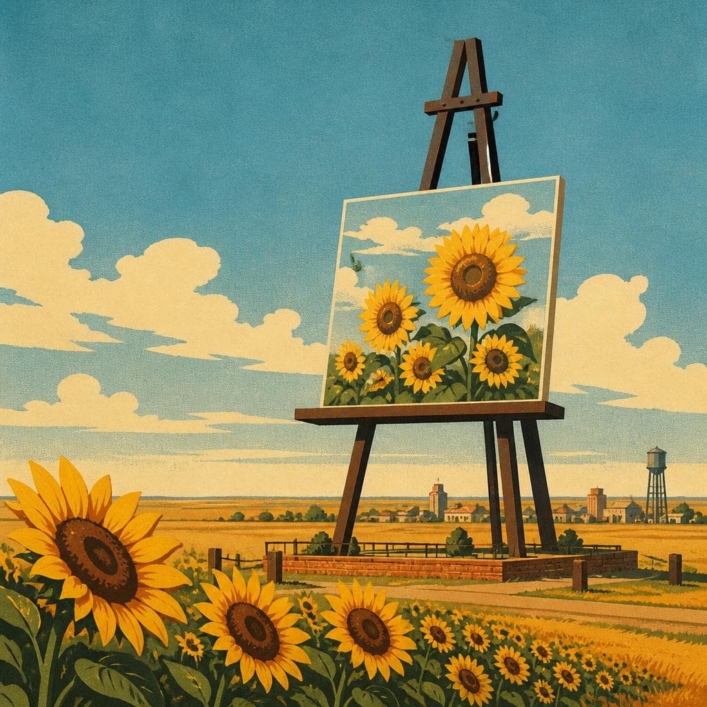 Cover art for Sunflowers on the High Plains