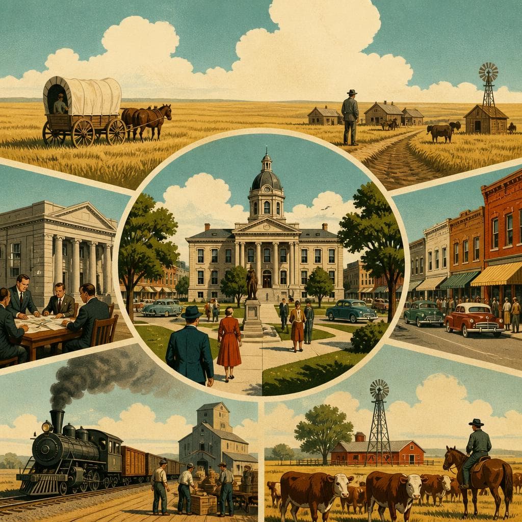Cover art for How Prairie Became the Center of Hayes County
