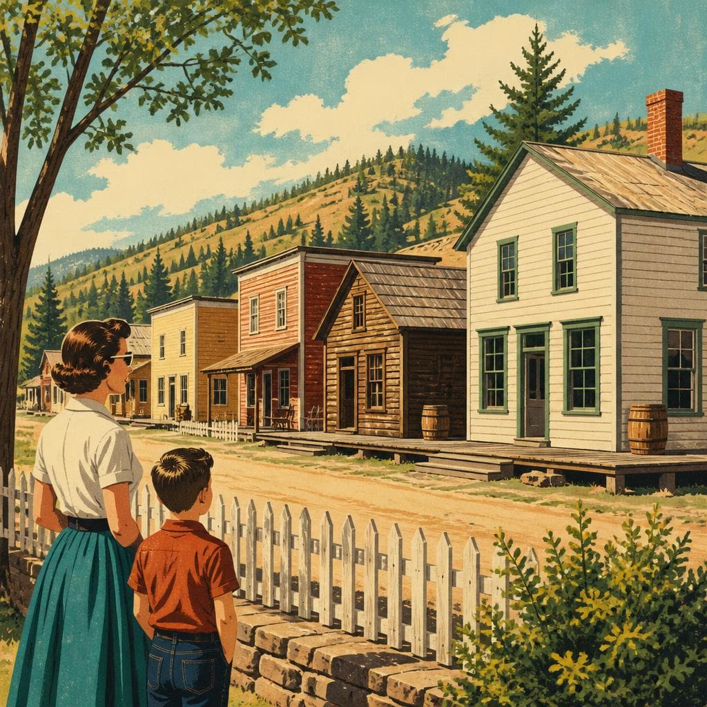 Cover art for A Ghost Town Saved by Ordinary Buildings