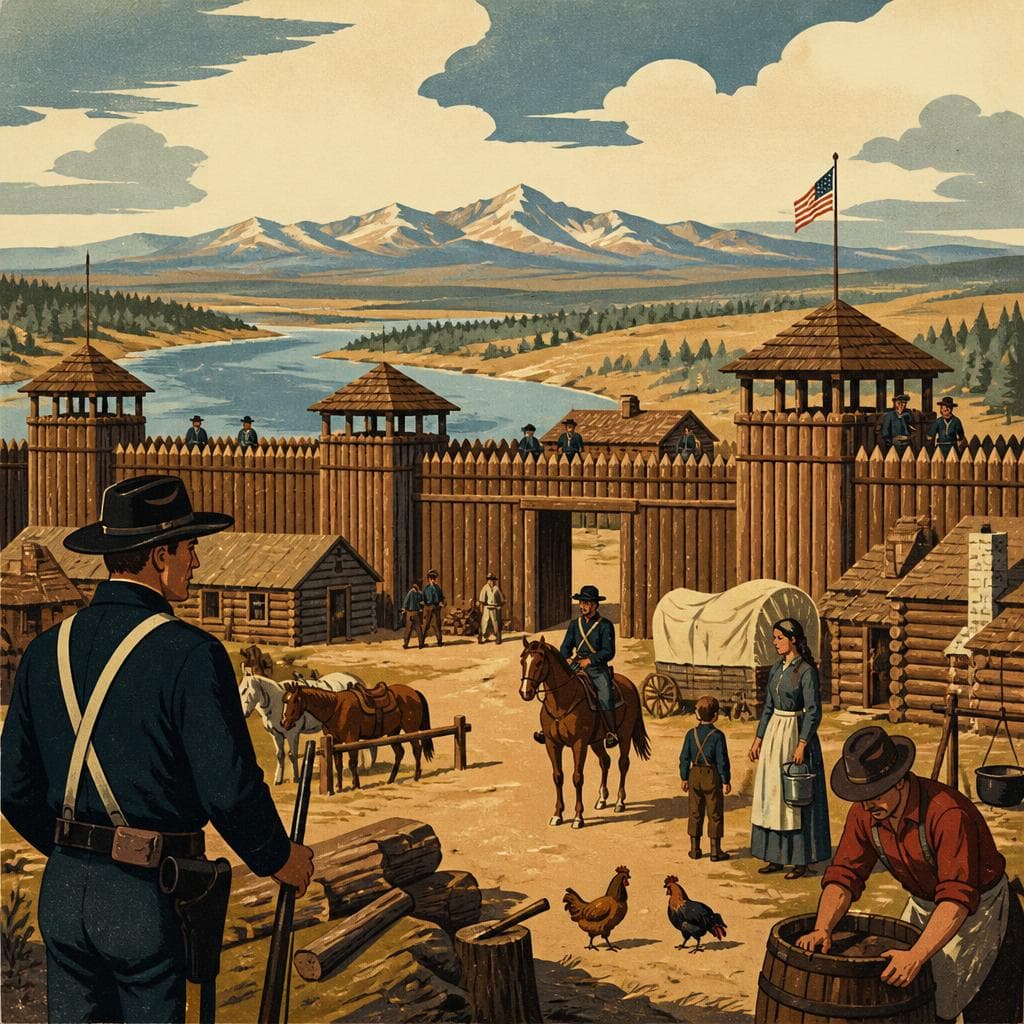 Cover art for Where a Frontier Fort Held the Line