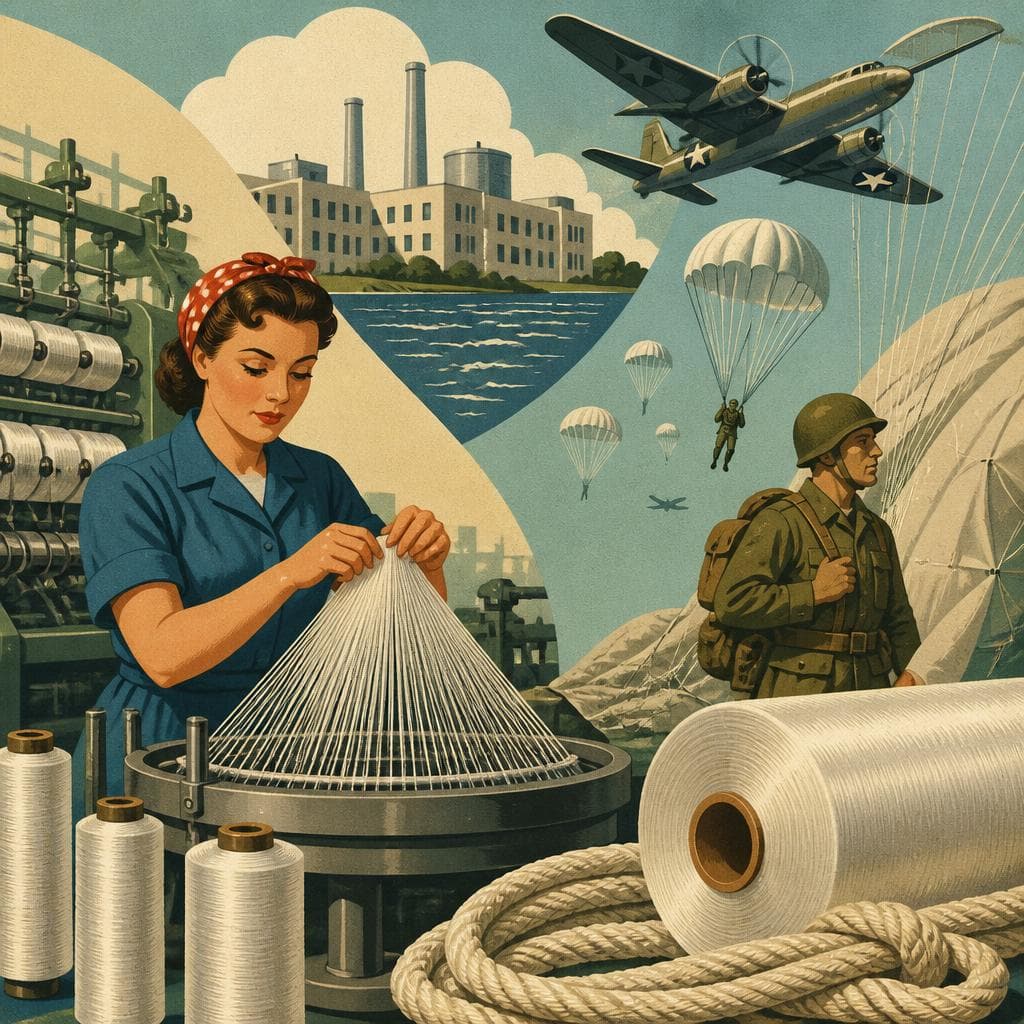 Cover art for When Nylon From Seaford Went to War