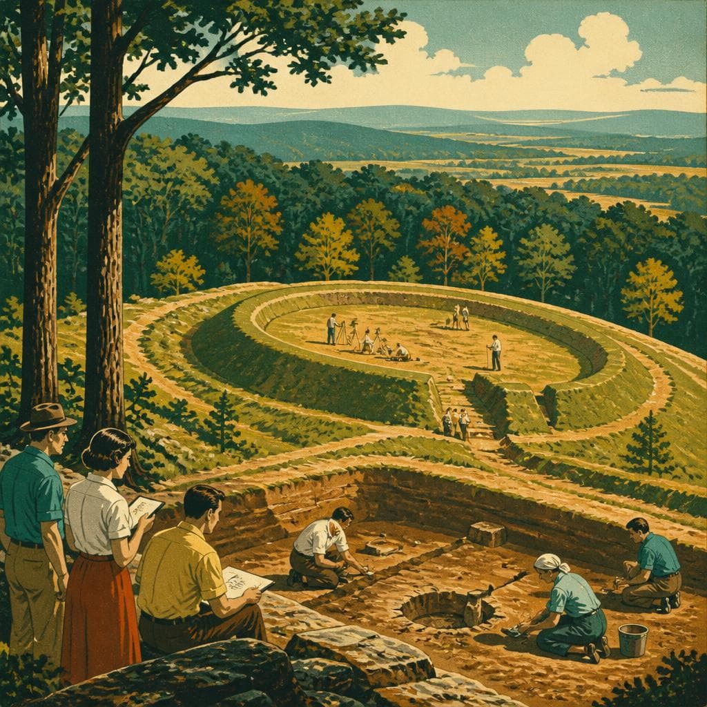 Cover art for Where Earthworks Meet the Woods