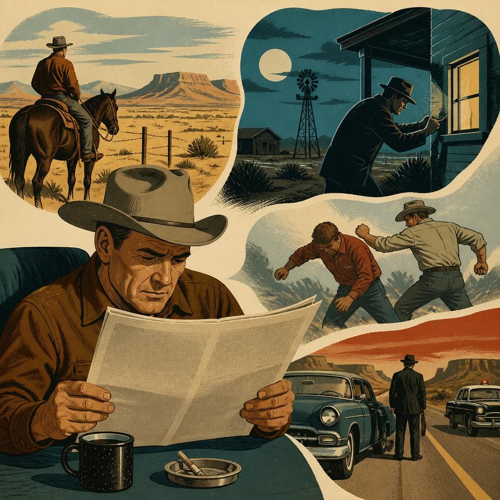 Cover art for What Crockett County Read in the Crime Blotter
