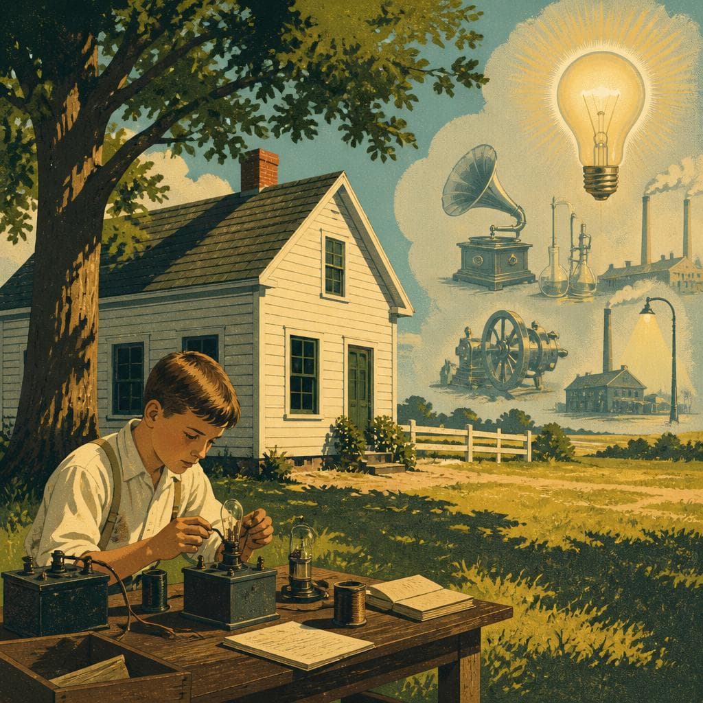 Cover art for Where Thomas Edison’s Story First Began