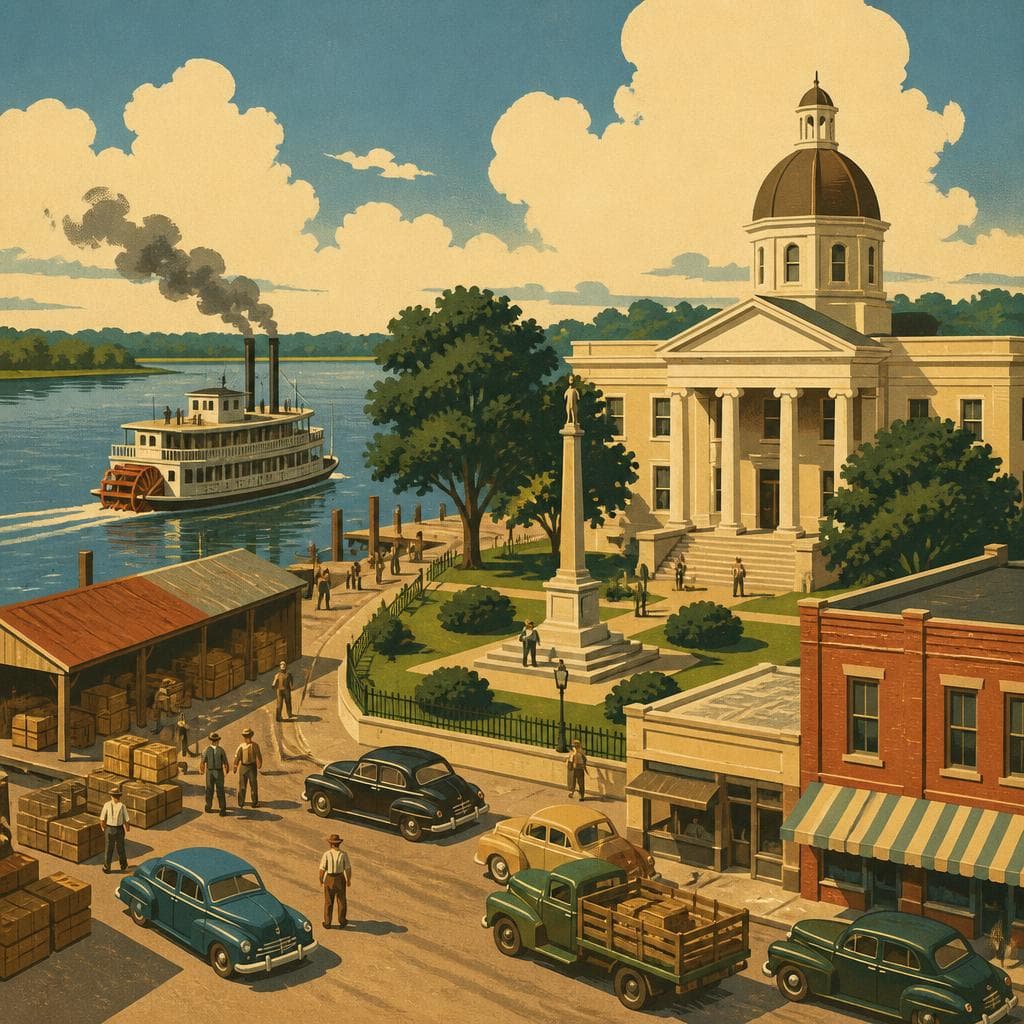 Cover art for Where the River and the Courthouse Met