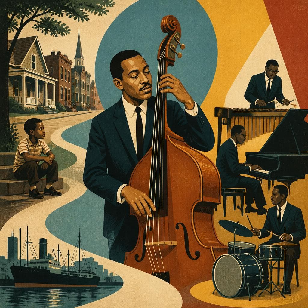 Cover art for From Wilmington to the Modern Jazz Quartet