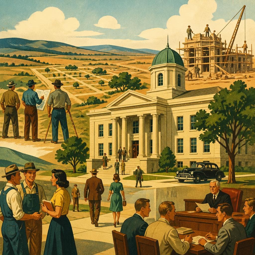 Cover art for When a New County Needed a Center