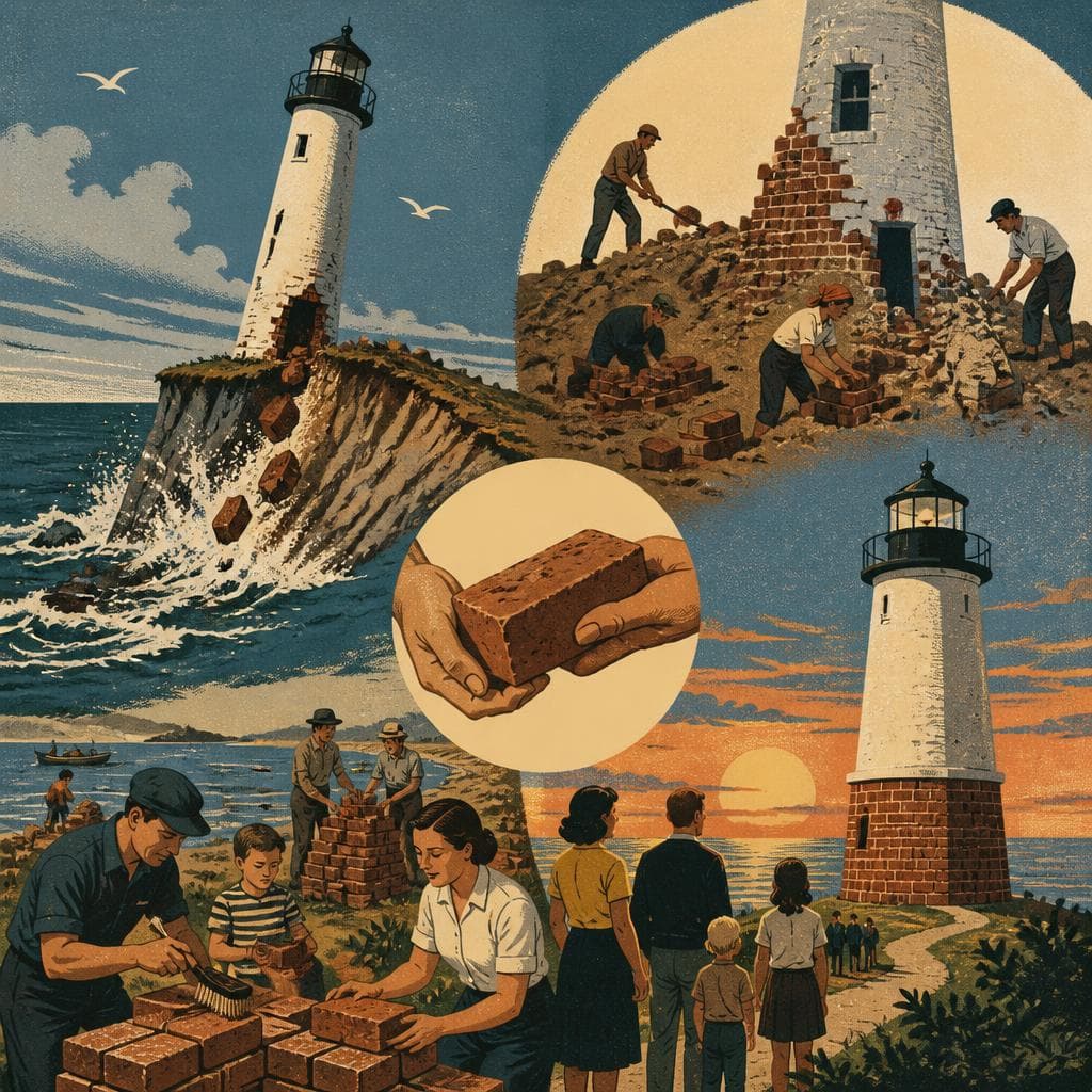 Cover art for The Lighthouse That Refused to Vanish