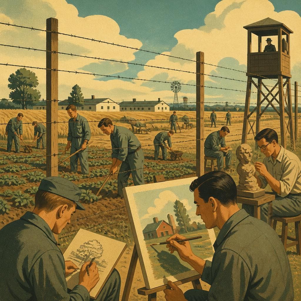 Cover art for Behind the Wire at Camp Concordia
