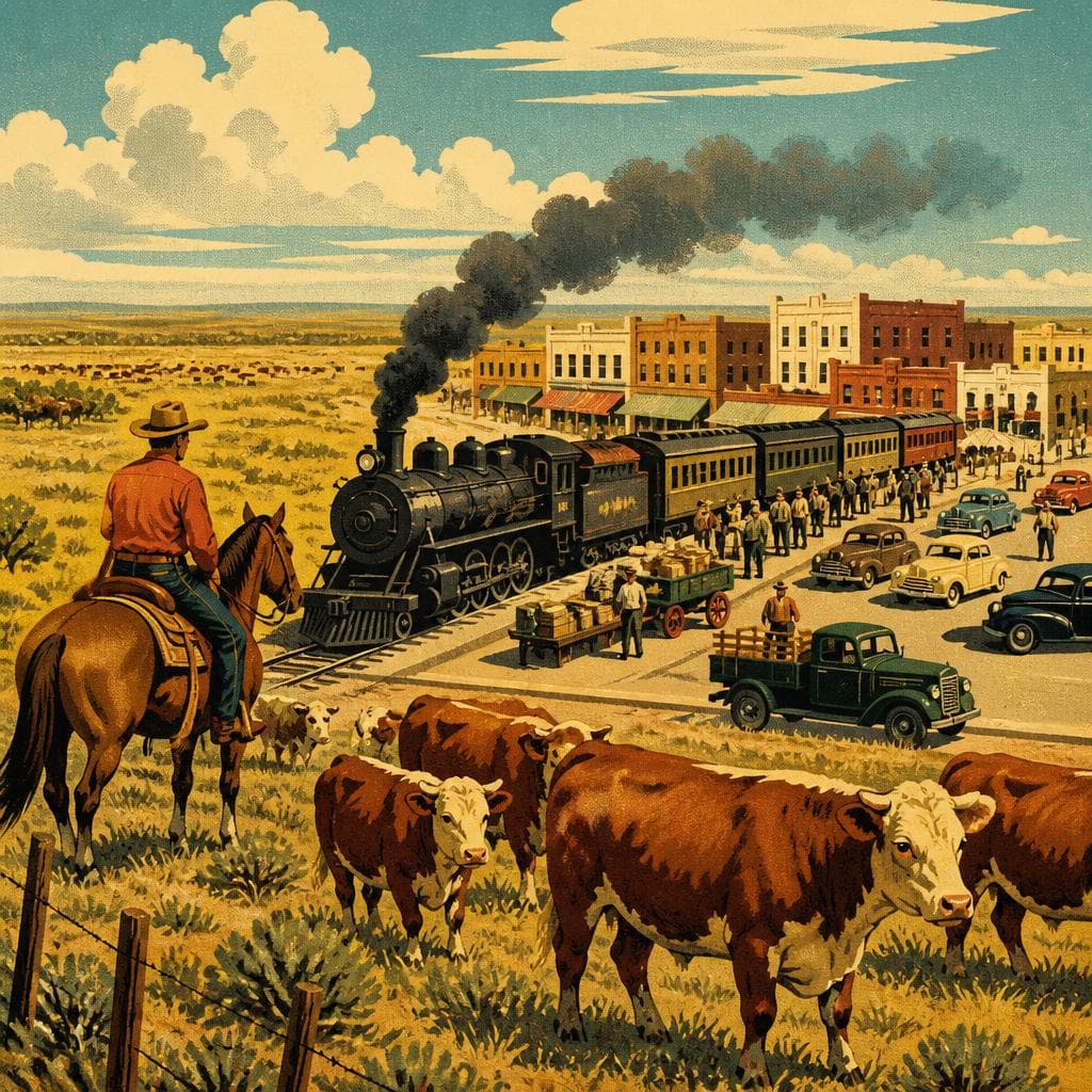 Cover art for When the Railroad Made Hereford