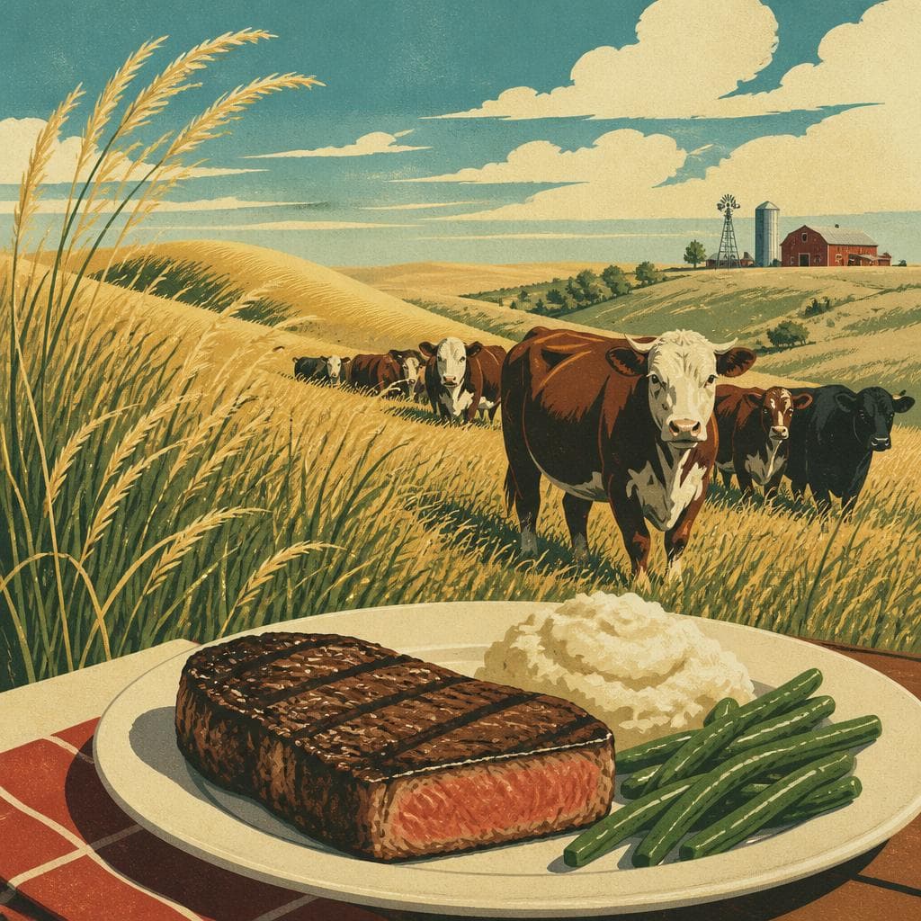 Cover art for Where Dinner Begins With Grass