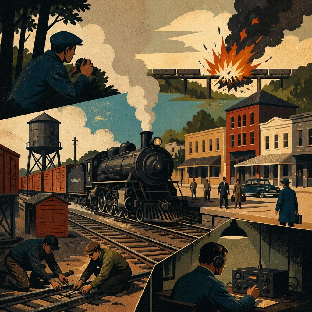 Cover art for Where Hazlehurst Mattered Most: The Railroad