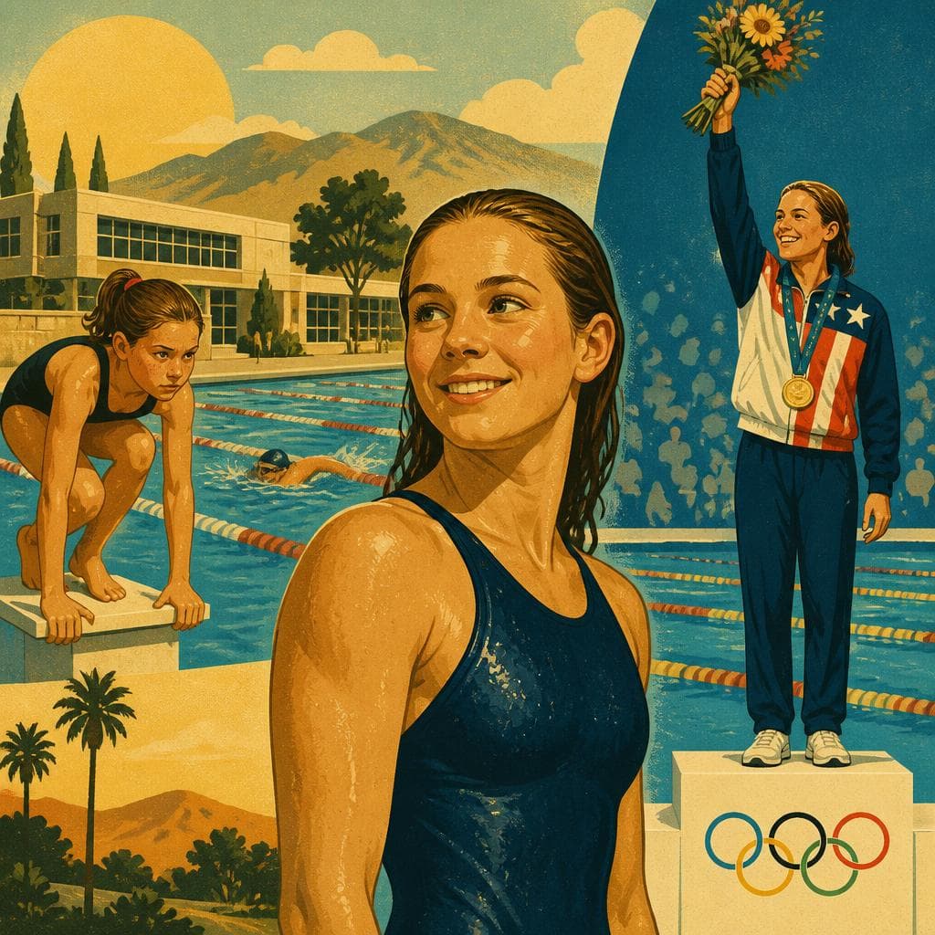 Cover art for From Irvine High to the Olympic Podium