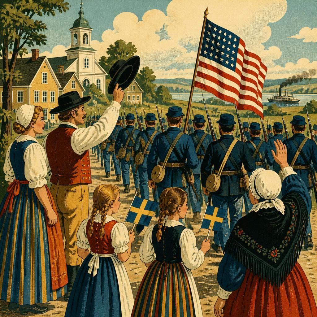 Cover art for Bishop Hill’s March Into the Union Army