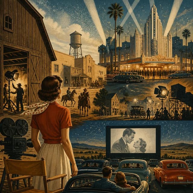 Cover art for the Hollywood & the Movies: Lights, Camera, America collection