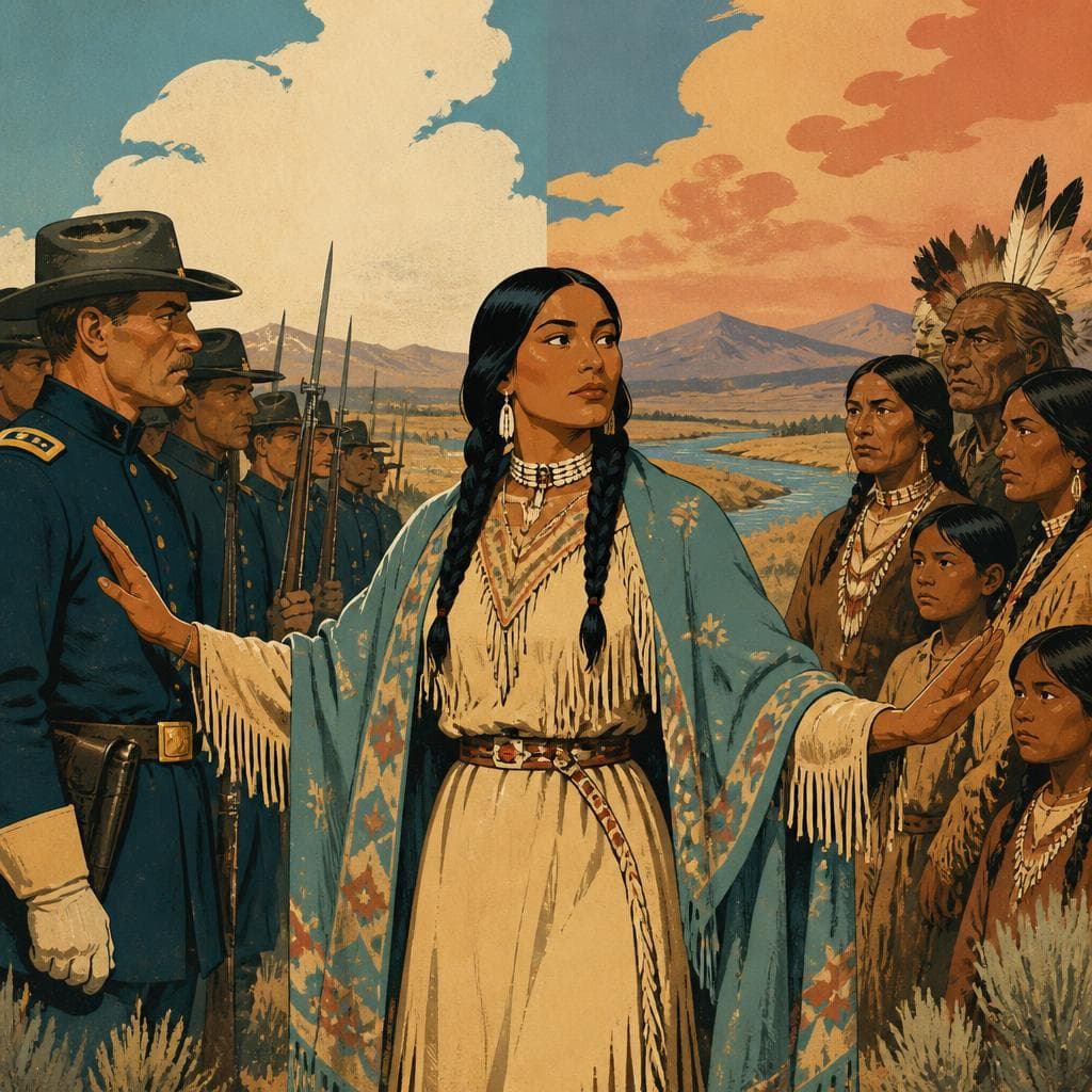 Cover art for Between the Army and Her People