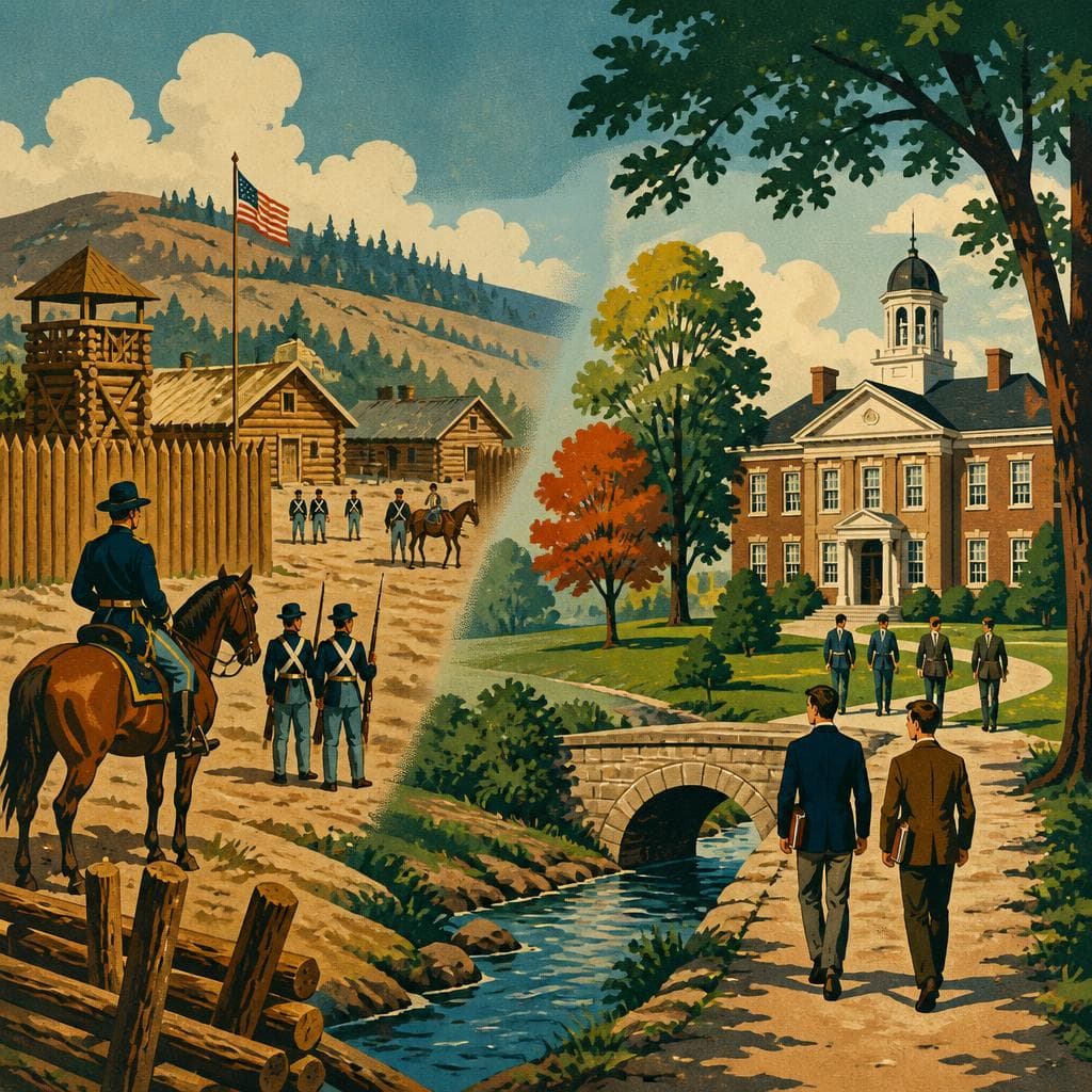 Cover art for From Garrison to Academy in Beaver