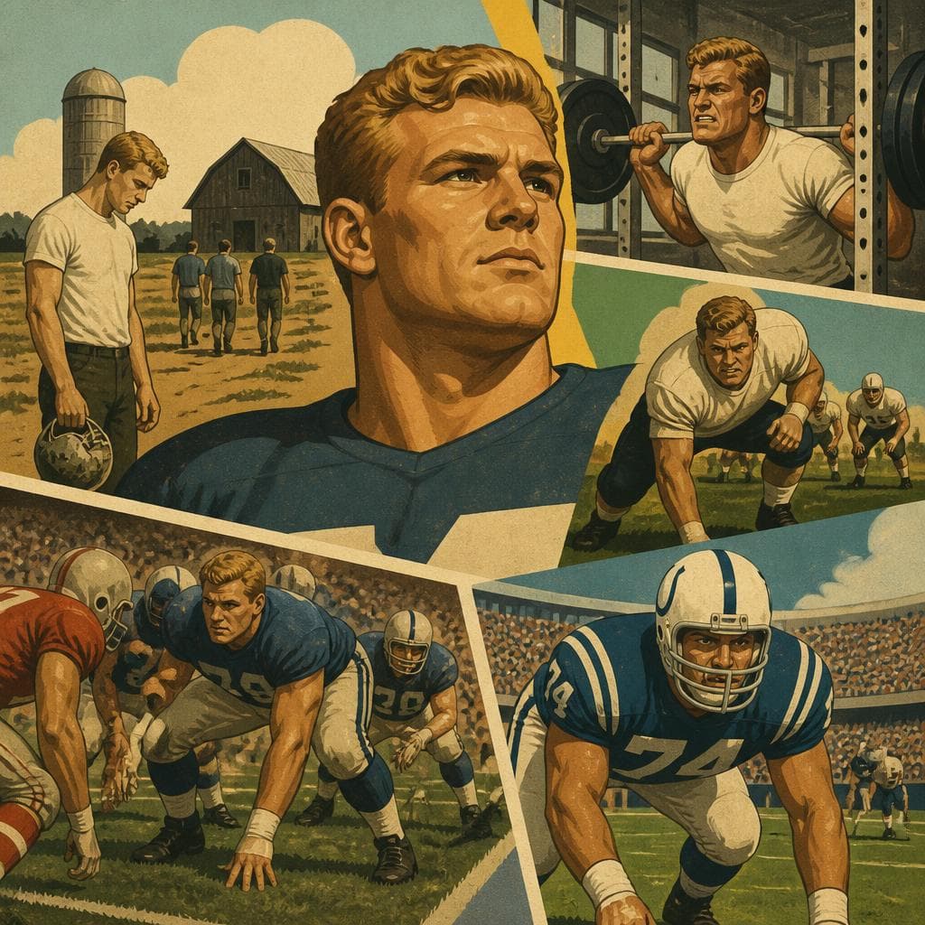 Cover art for From Undrafted to the Offensive Line
