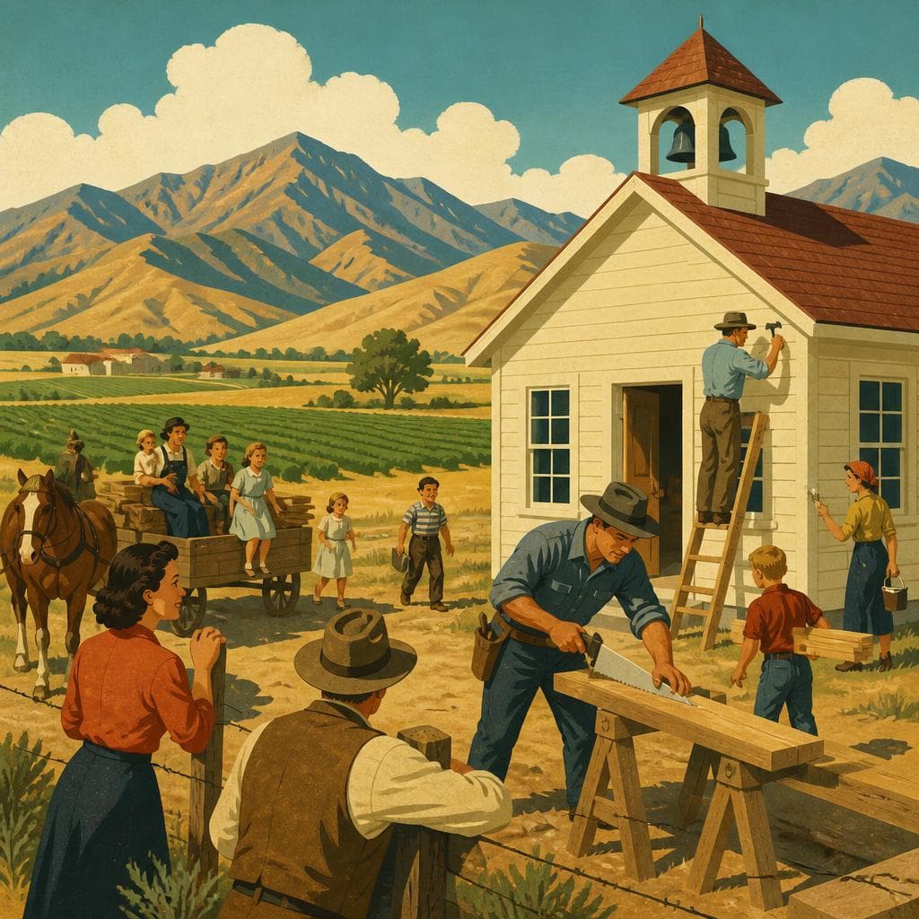 Cover art for When a Farming Valley Chose a School