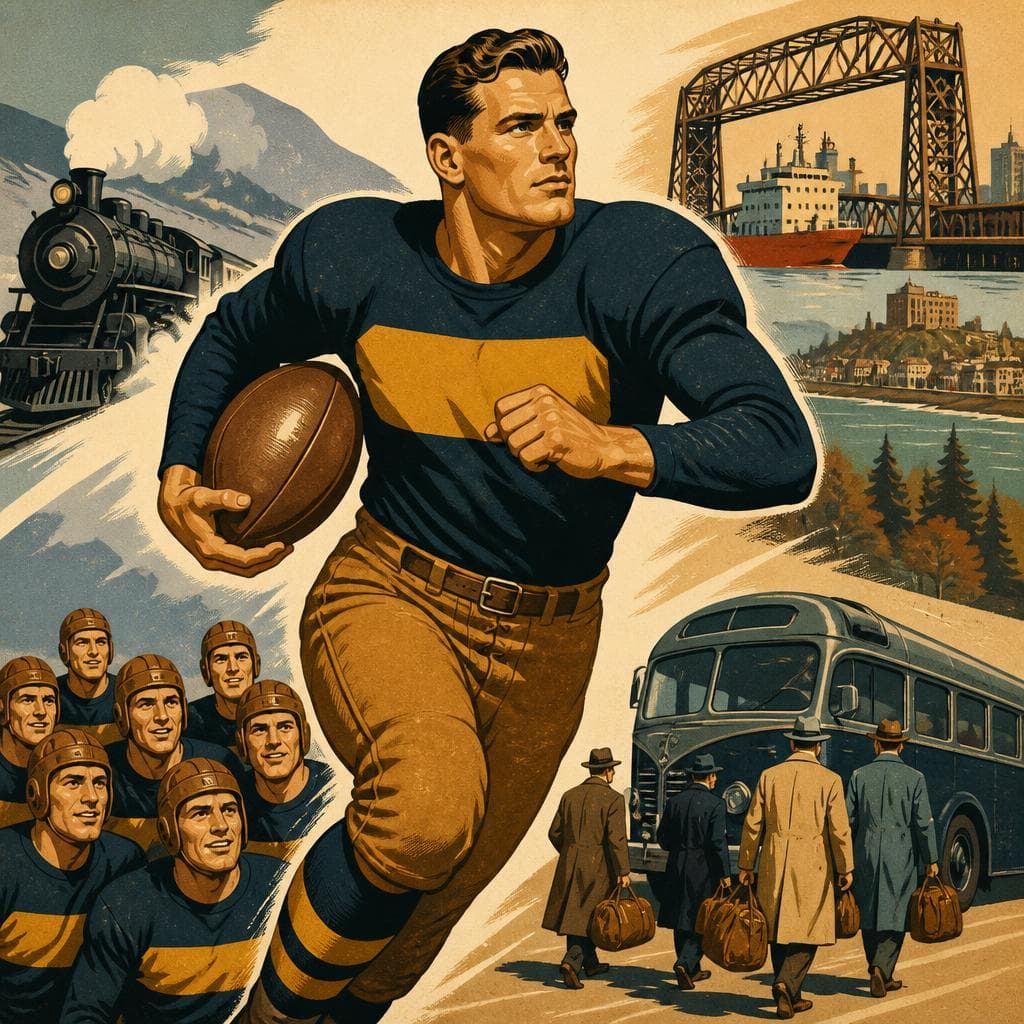 Cover art for Ernie Nevers and the Team That Lived on the Road