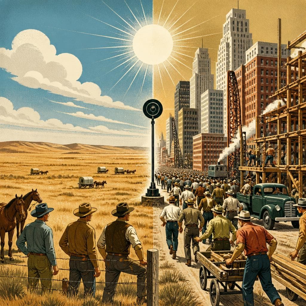 Cover art for At High Noon, a City Rushed In