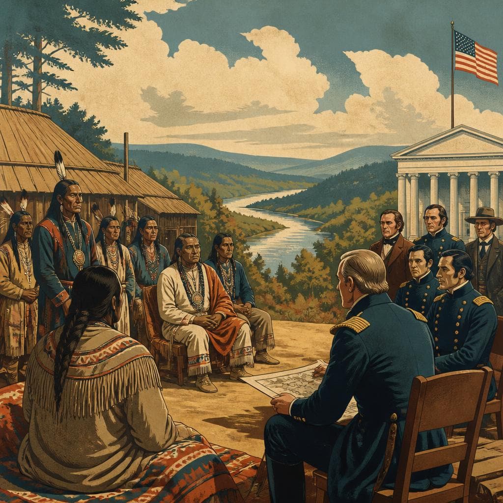 Cover art for Where the Cherokee and the United States Faced Each Other