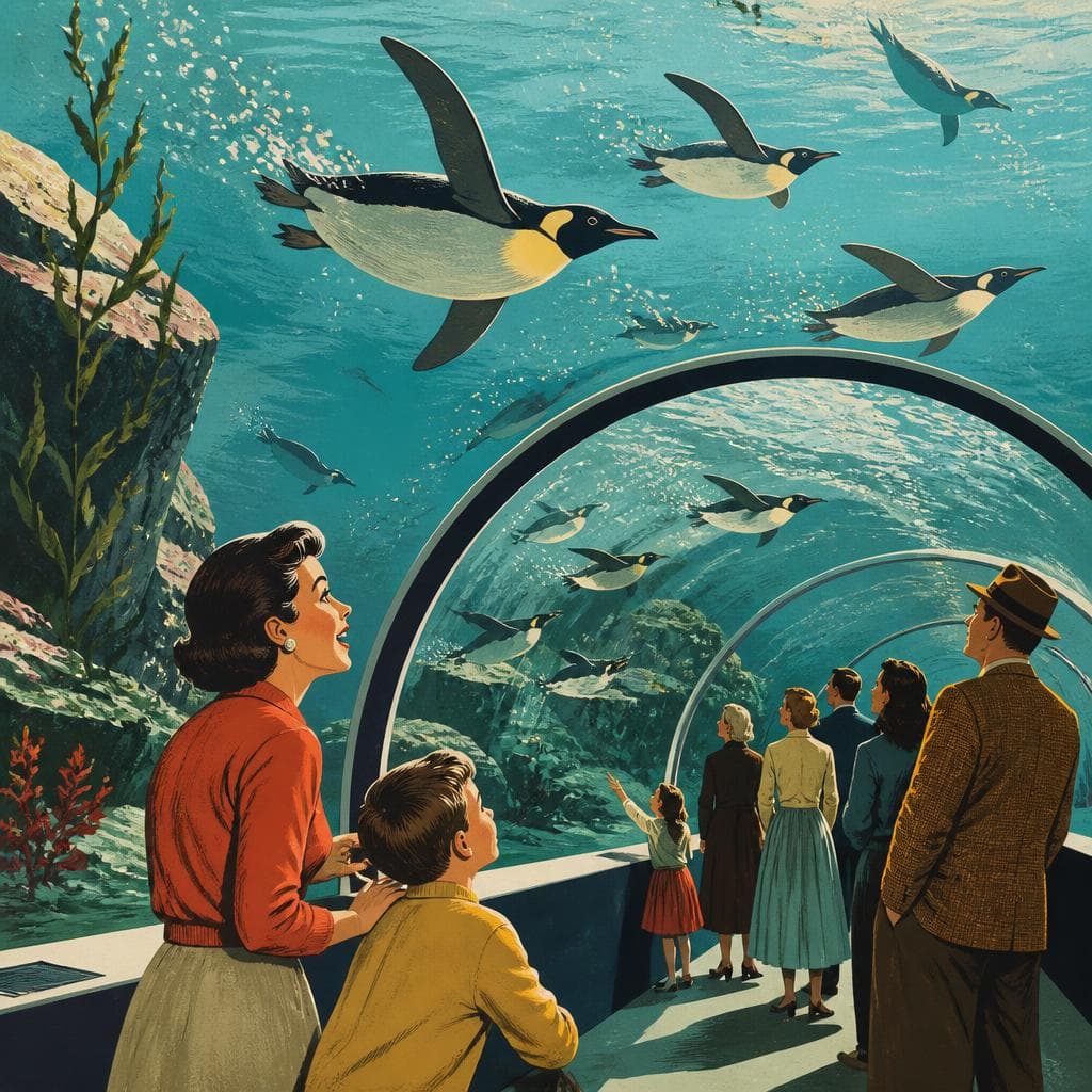 Cover art for Where Penguins Fly Underwater