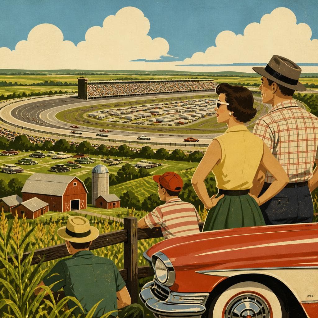 Cover art for When a Superspeedway Landed in Lenawee County