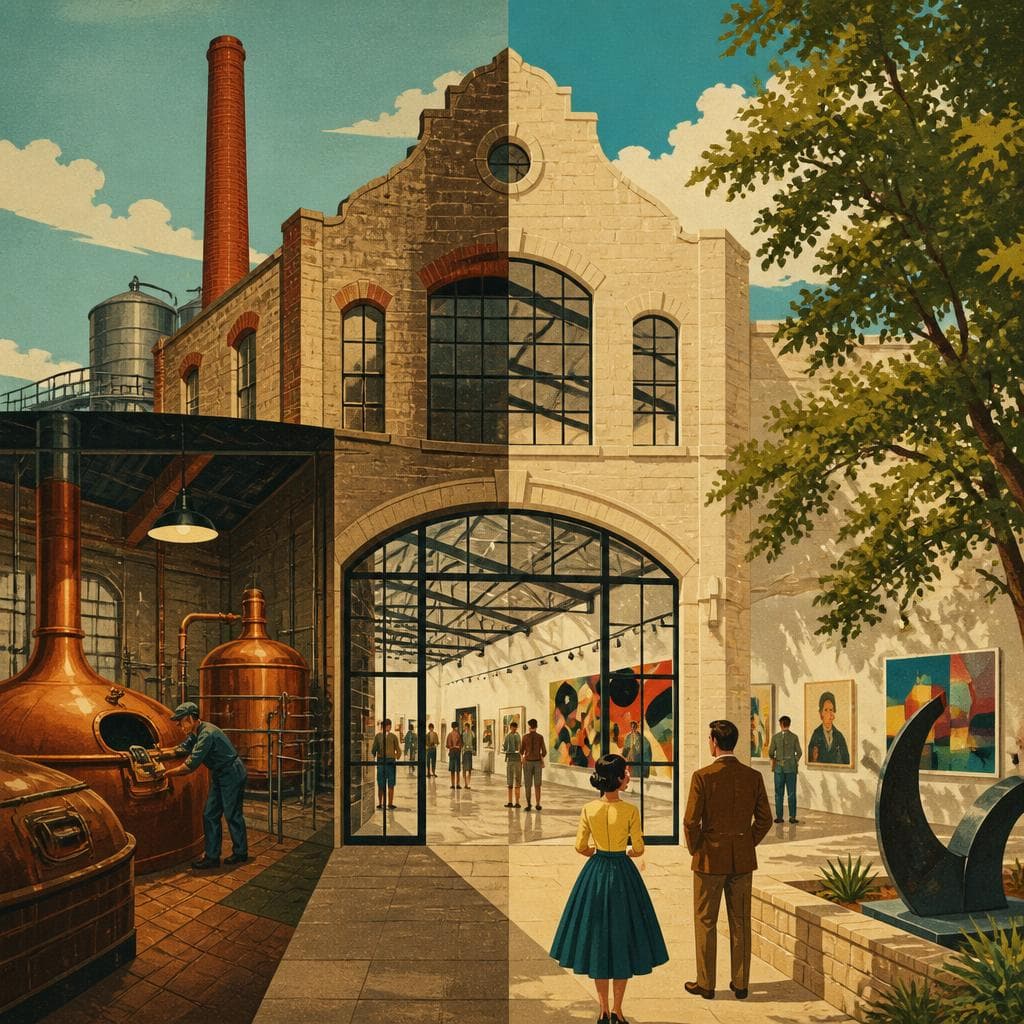 Cover art for From Brewery Walls to Gallery Halls