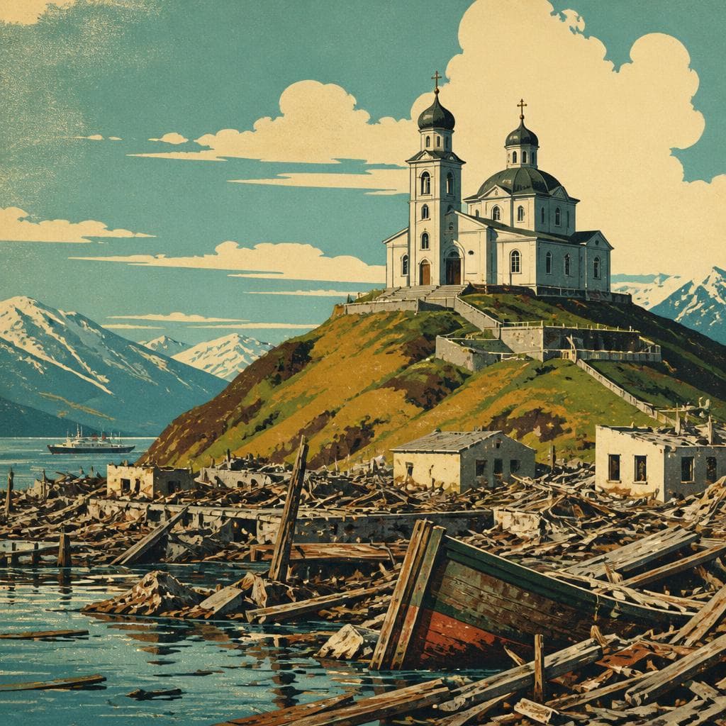 Cover art for The Cathedral Above the Ruin