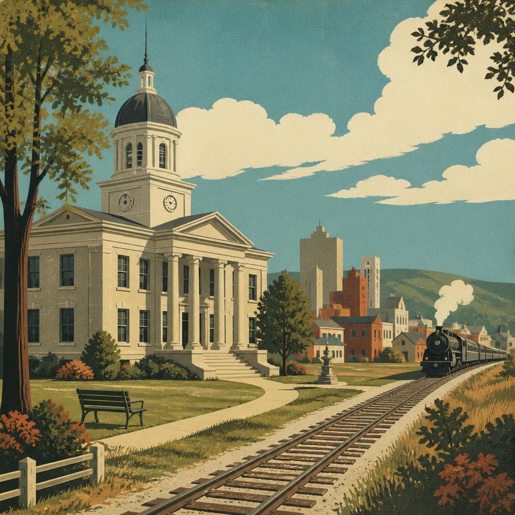 Cover art for Where the Courthouse Stayed