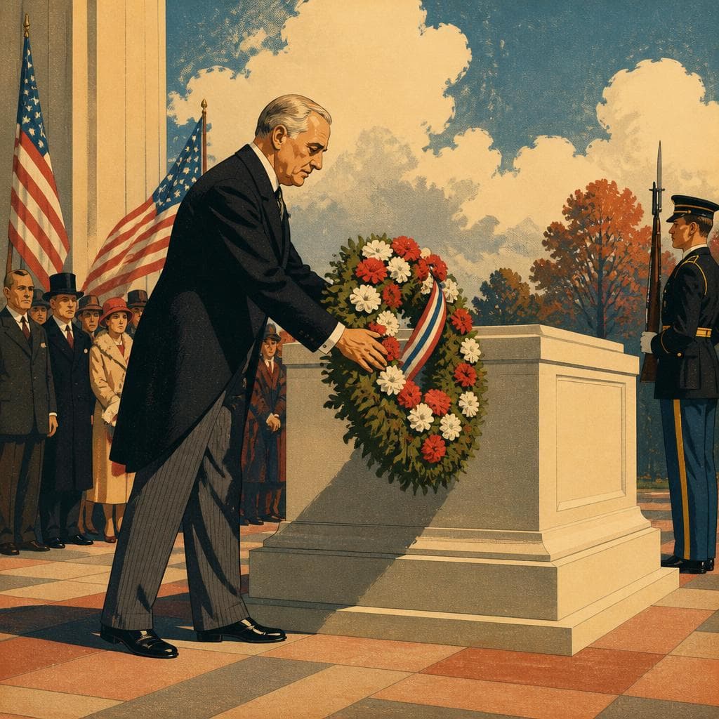 Cover art for The Day Harding Honored the Unknown Soldier