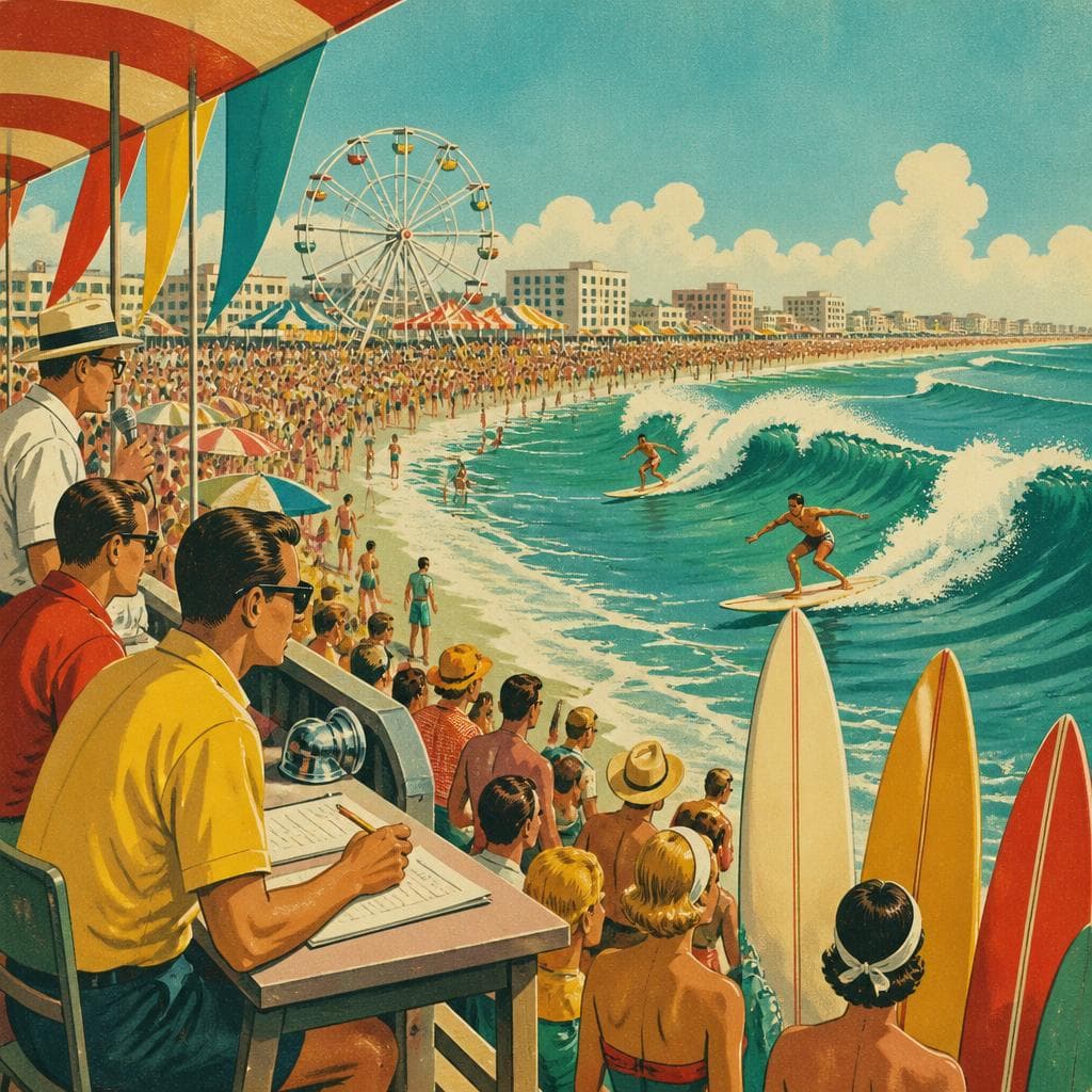 Cover art for When Surf Contest Became Oceanfront Carnival