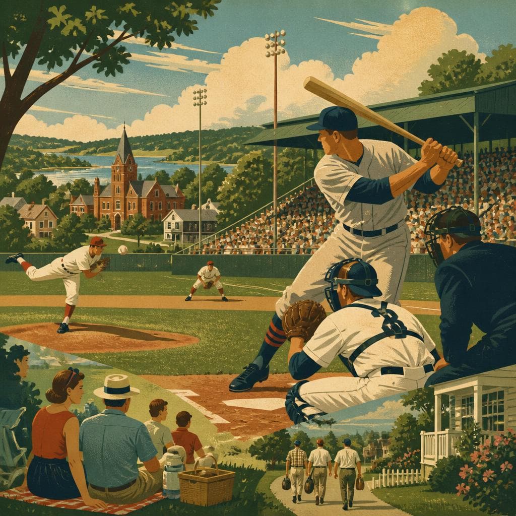 Cover art for How Farmington Claimed Late Summer Baseball
