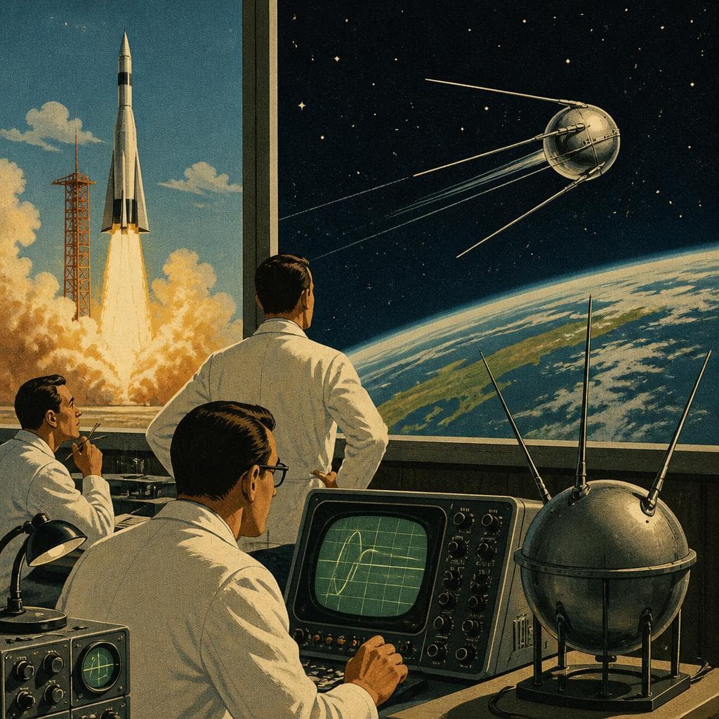 Cover art for The Tiny Satellite That Still Circles Earth