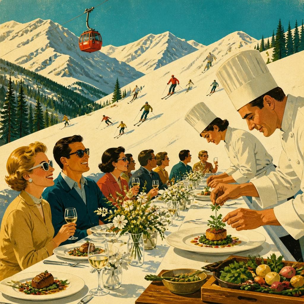Cover art for Where the Ski Mountain Becomes the Dining Room