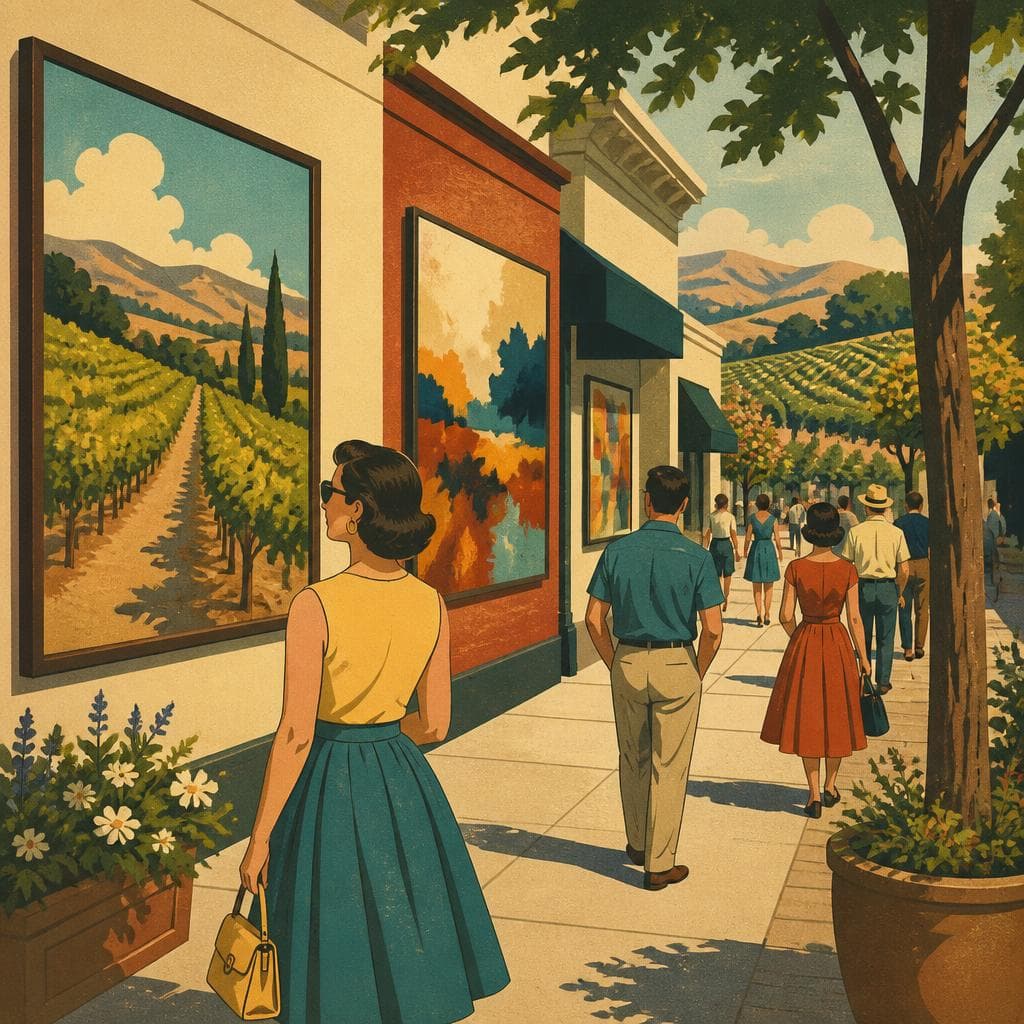 Cover art for A Gallery Without Walls in Napa