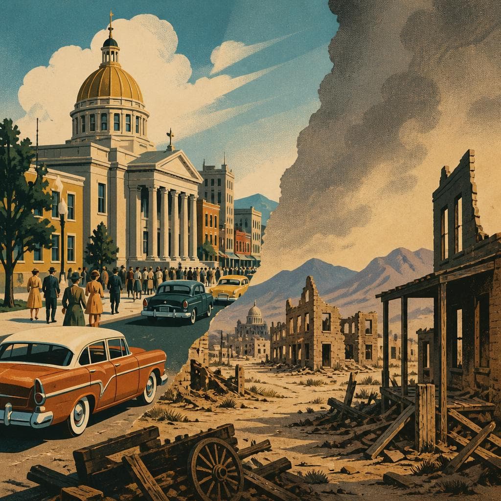 Cover art for When a County Seat Vanished