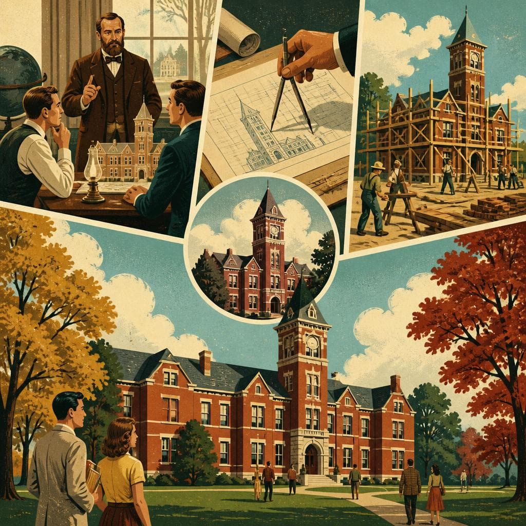 Cover art for How Old Main Came to Stand for Ferris