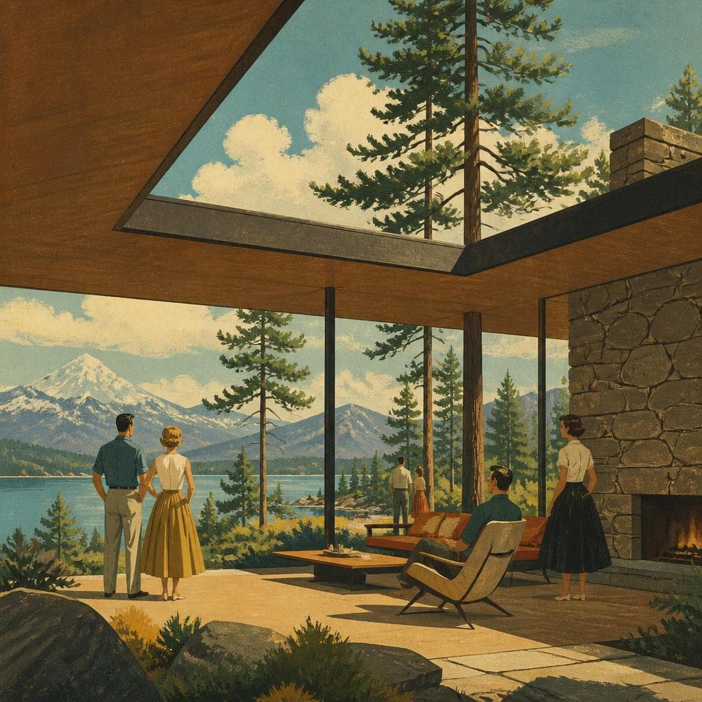 Cover art for Where the Roof Opens to the Landscape