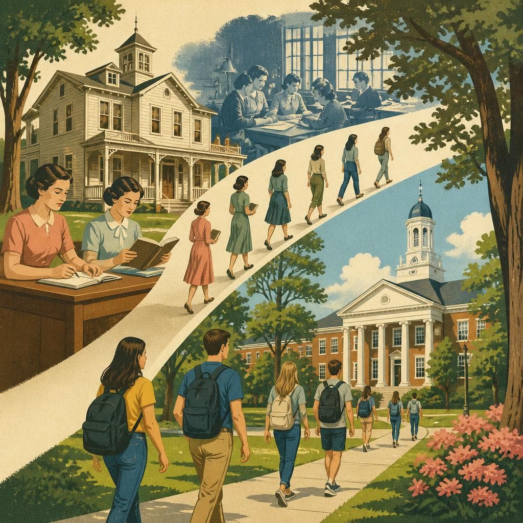 Cover art for From Female Institute to Chowan University