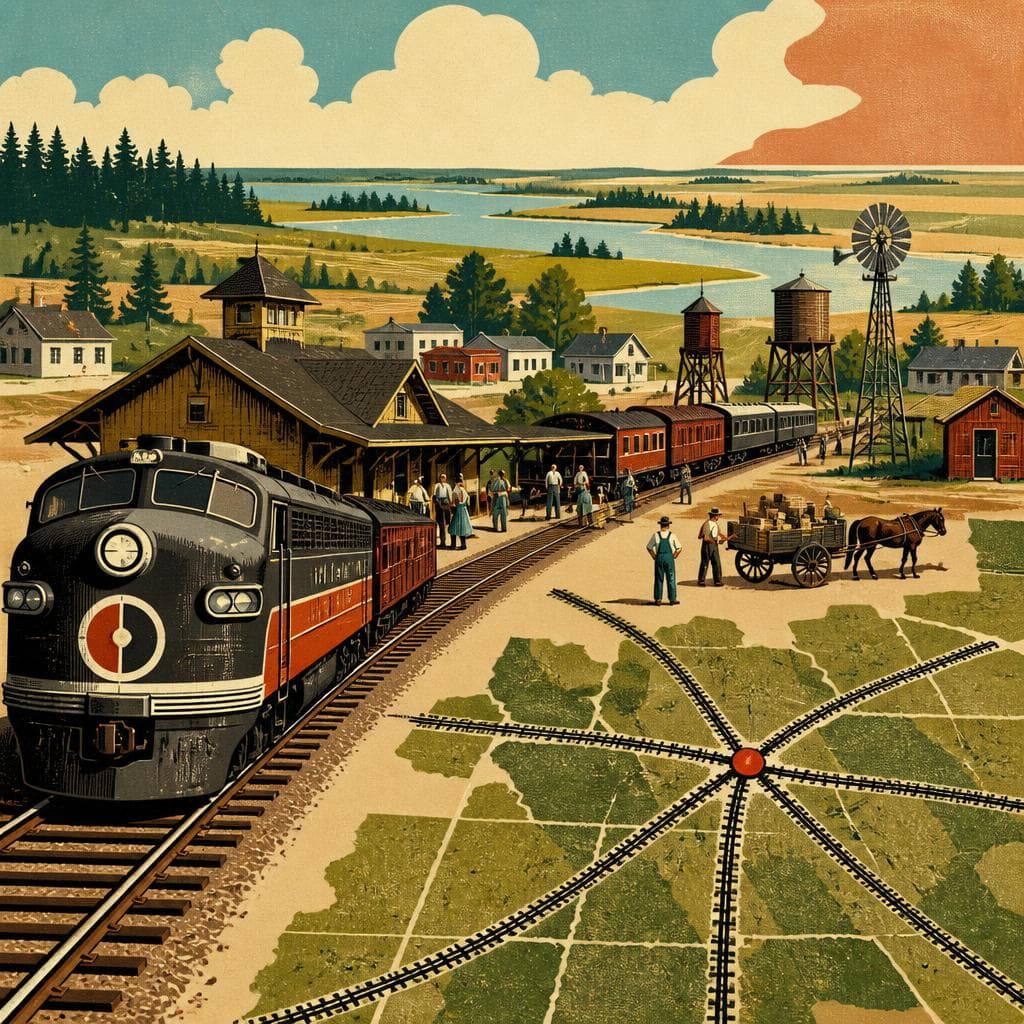 Cover art for When the Depot Decided the Town
