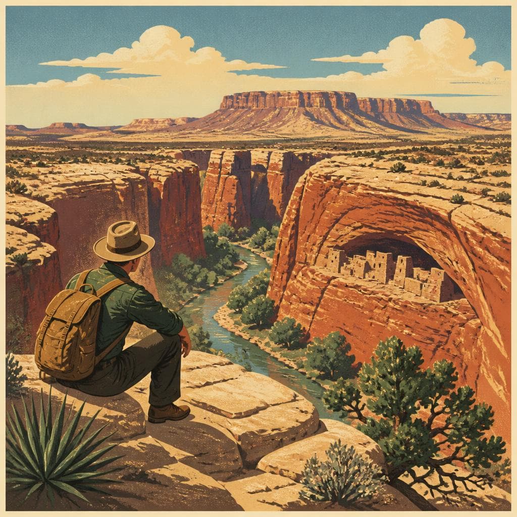 Cover art for The Canyon Saved by Being Kept Closed