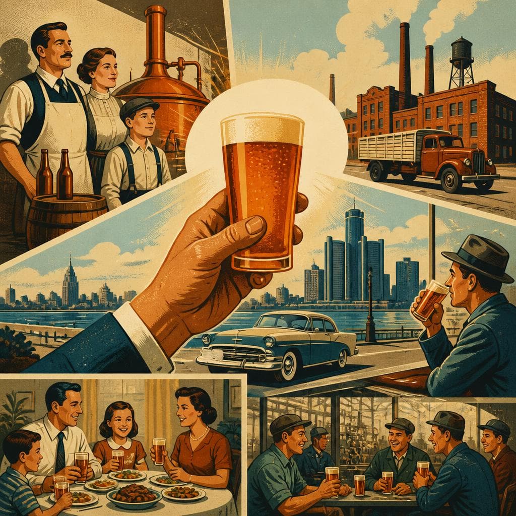 Cover art for How Stroh Became Detroit in a Glass